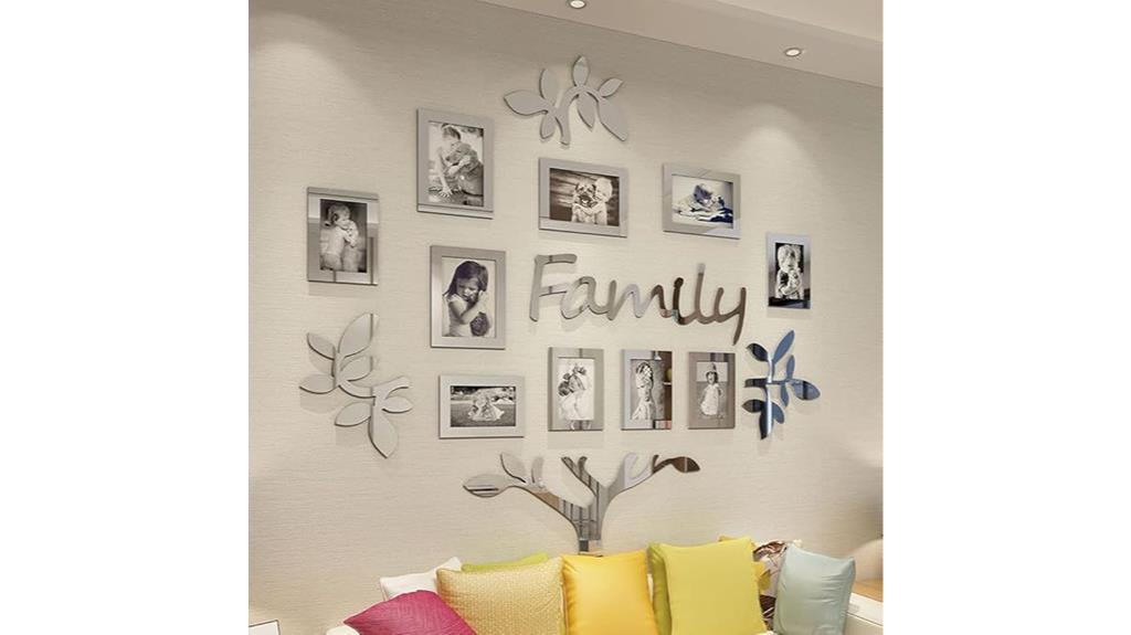 3d acrylic family wall decor