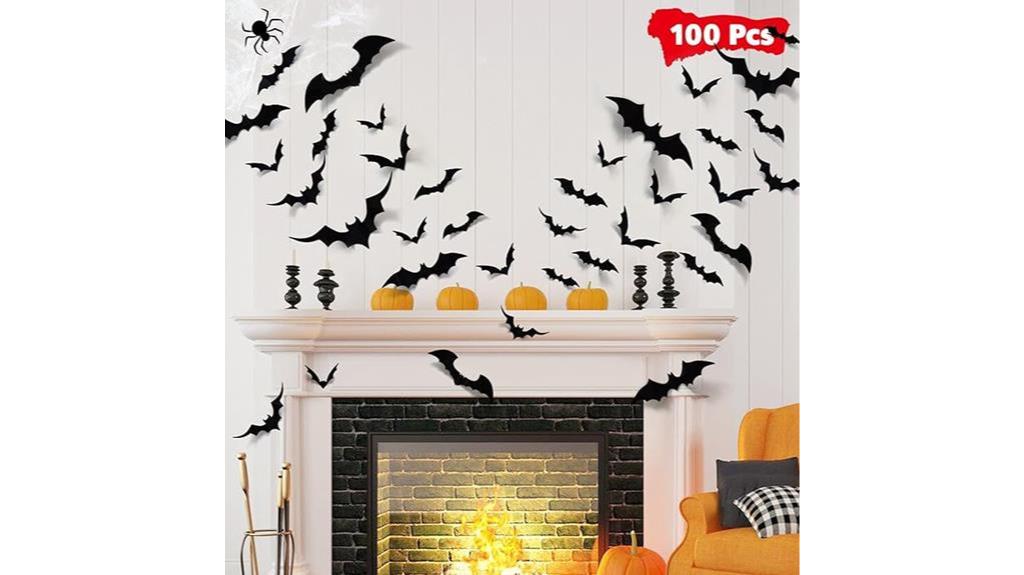 3d halloween bat decorations