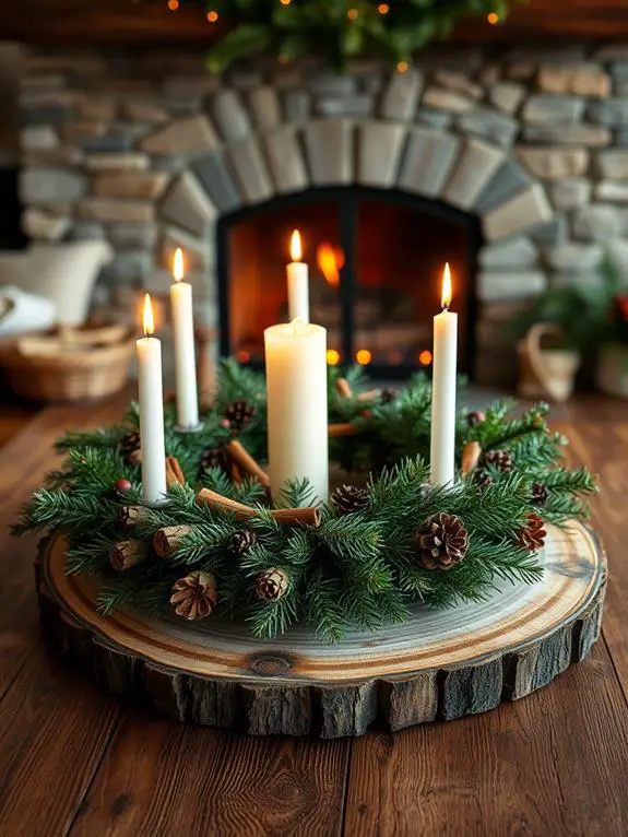 advent wreath seasonal decoration