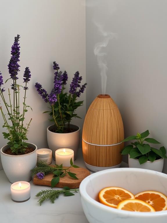 aromatherapy with sensory enhancement