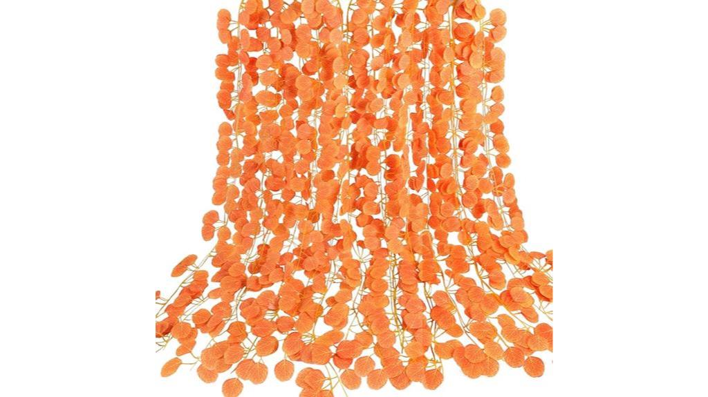 artificial fall leaf garland