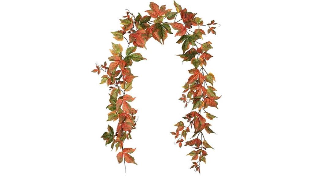 artificial fall maple garland