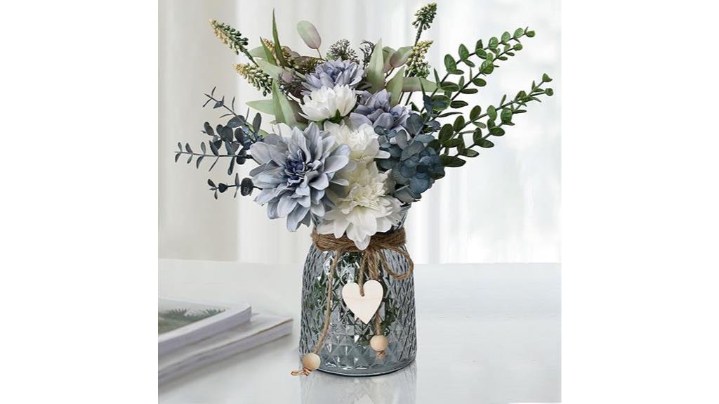 artificial floral table centerpiece