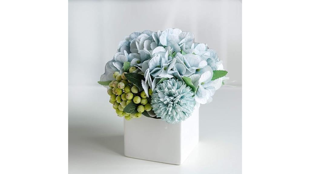 artificial flower arrangement set