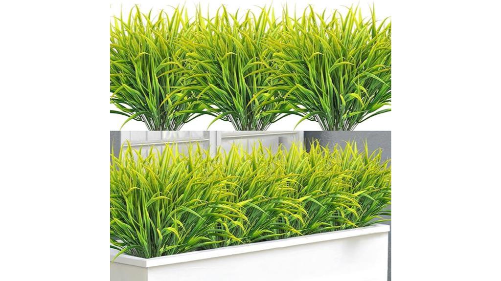 artificial grass plants decor