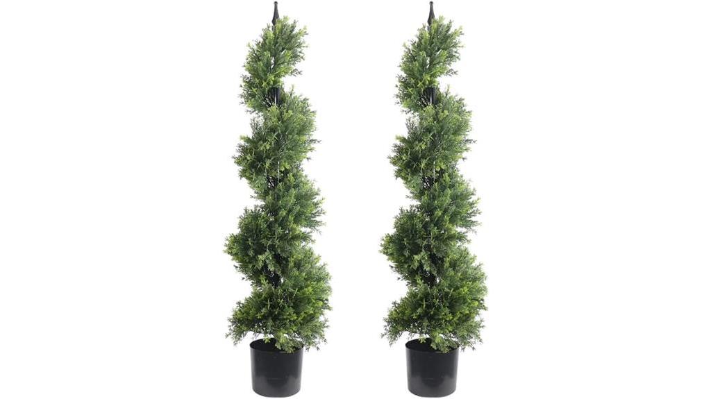 artificial outdoor boxwood tree