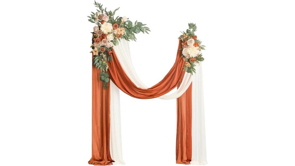 artificial wedding arch kit