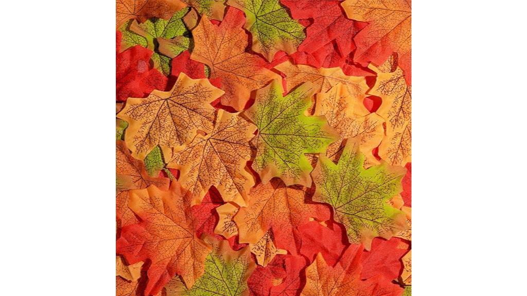 assorted fake fall leaves