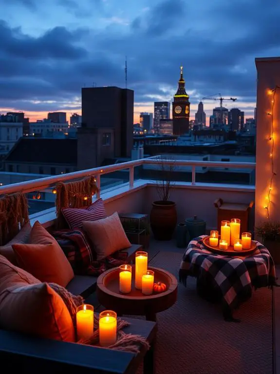 autumn aromatic candle collection