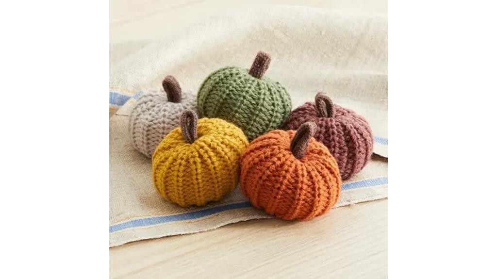 autumn decor mini pumpkins