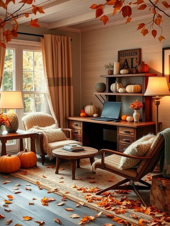 autumn inspired home decor