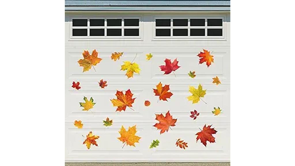 autumn themed magnet sticker set