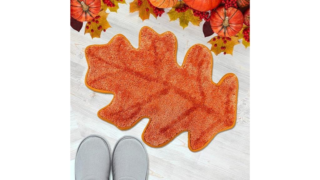 autumn themed non slip rugs