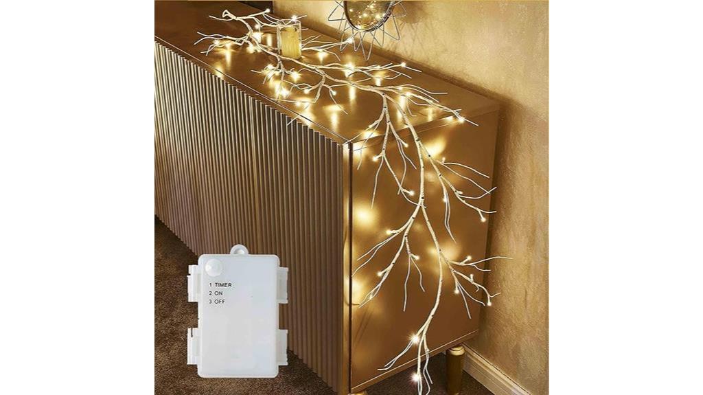 battery operated led garland lights