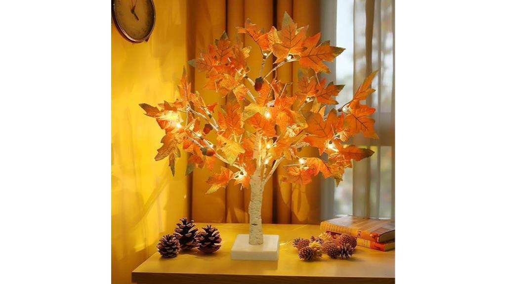 battery operated led tree