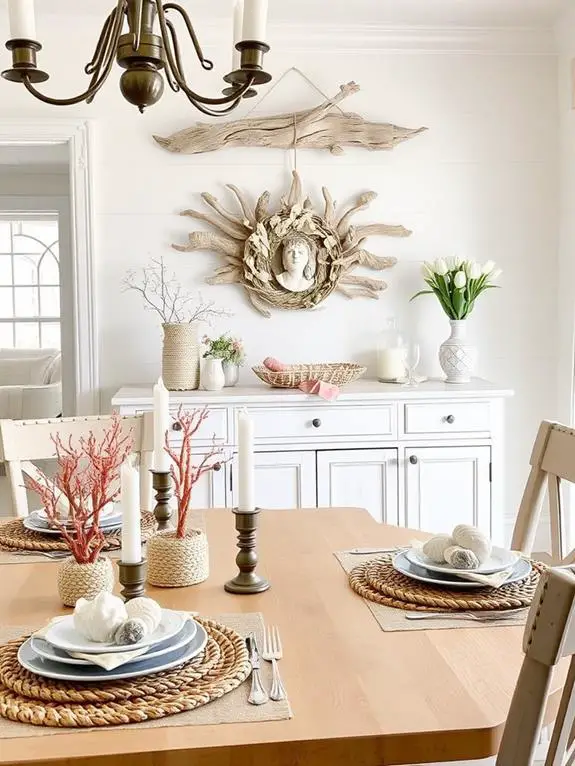 beachy themed decorative items