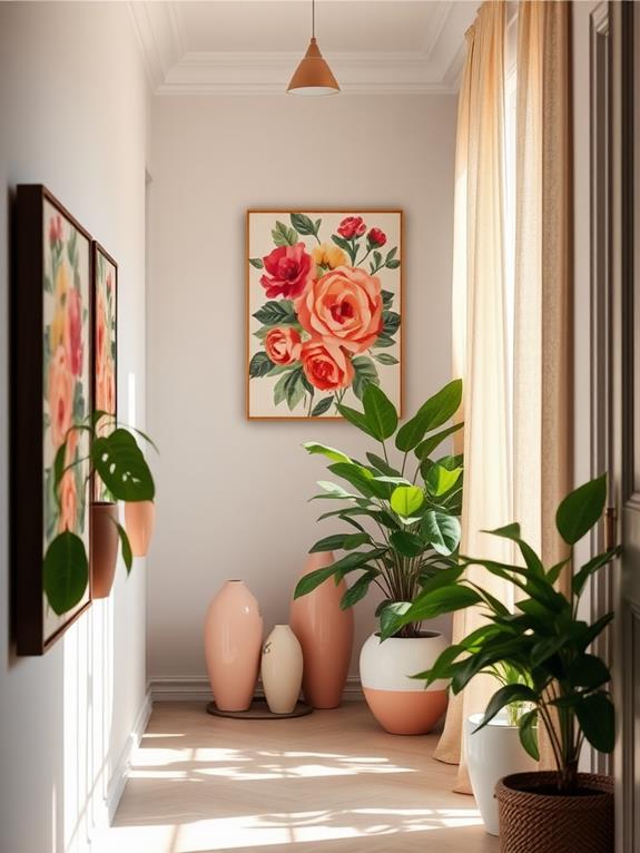 botanical inspired home decor