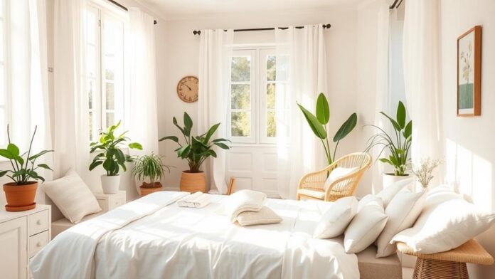 breezy summer bedroom makeover