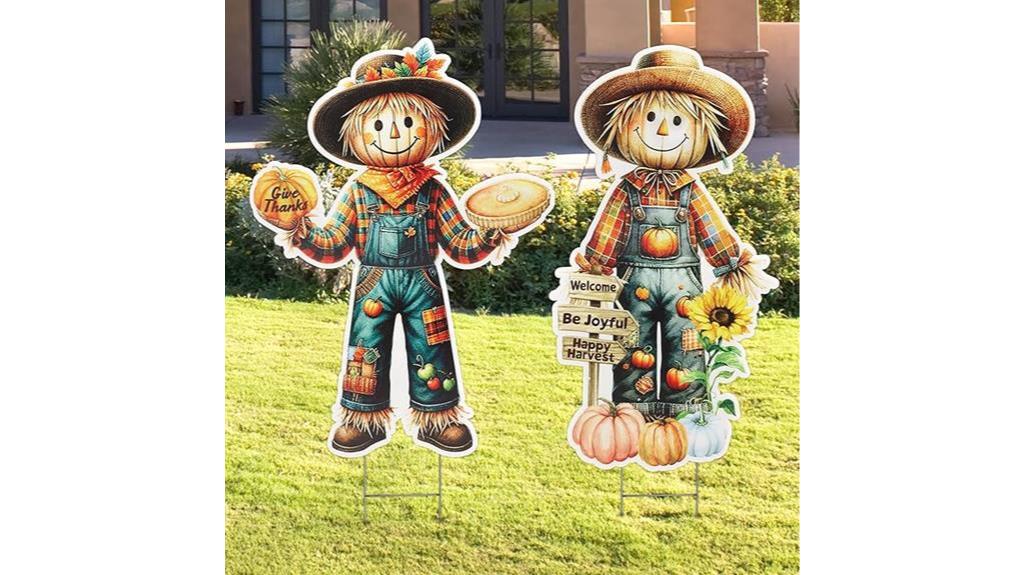 ceiba tree scarecrow decorations