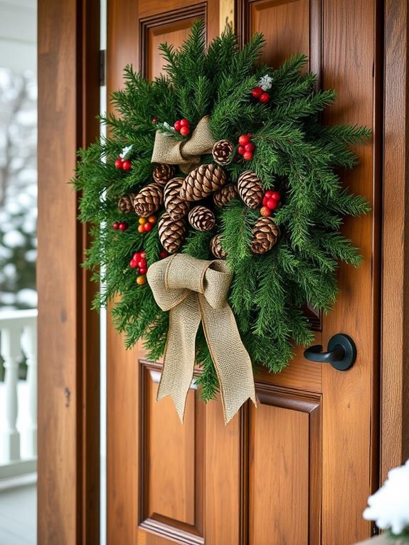 charming country door decoration