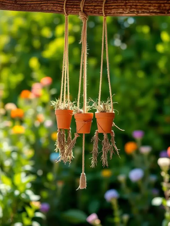 charming herb inspired wind chimes