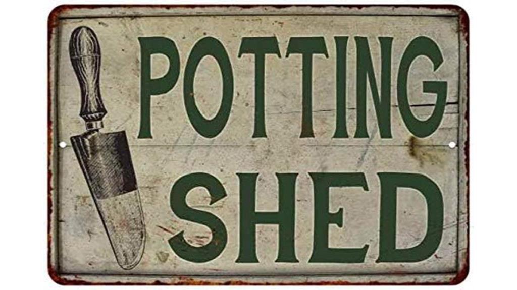 charming potting shed decor