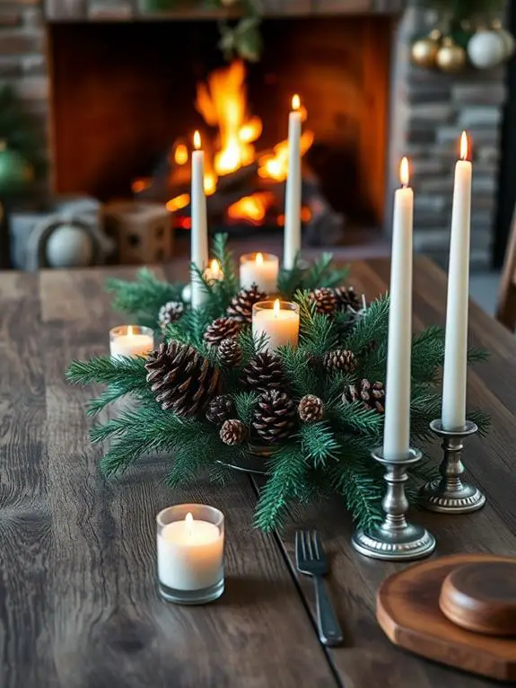 charming seasonal table decor