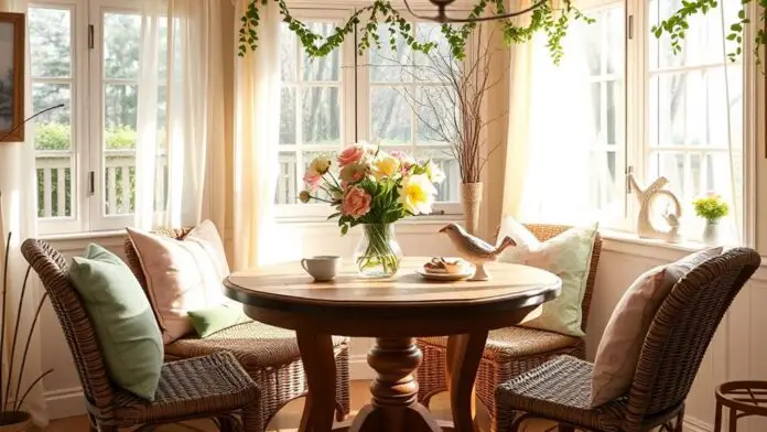 charming spring breakfast decor