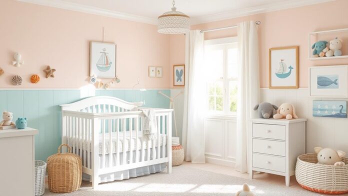 charming summer nursery decor