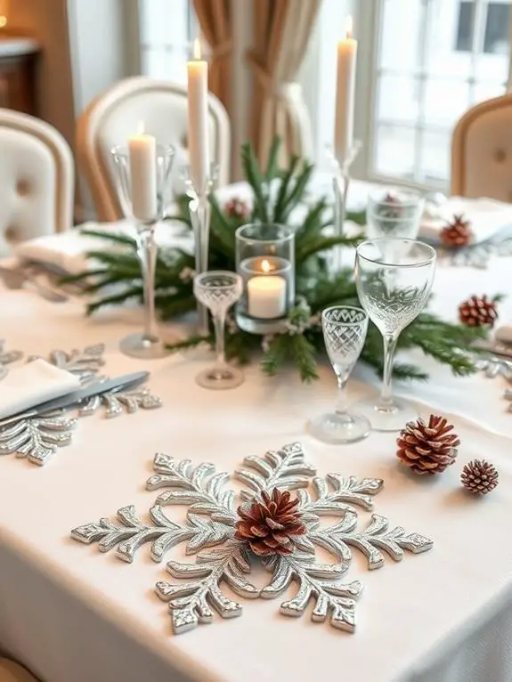 charming winter event decor