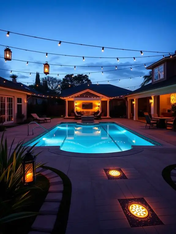 chic exterior illumination options