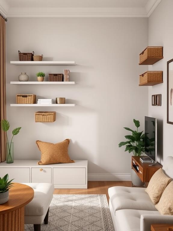 chic organization for spaces