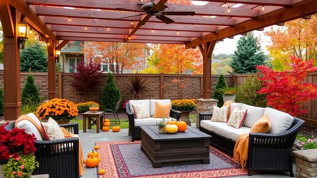 choosing fall patio decor