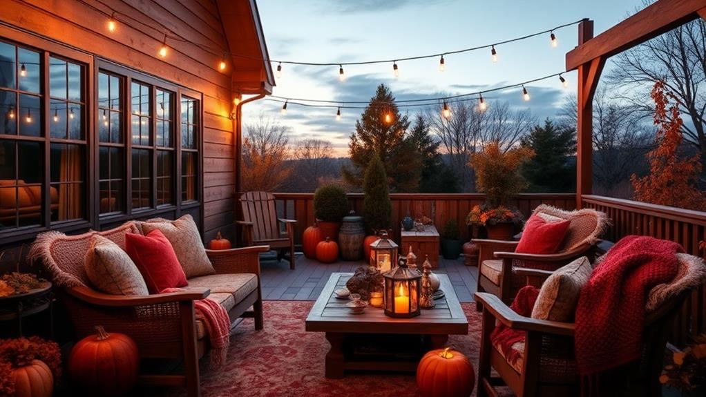 choosing fall patio decor