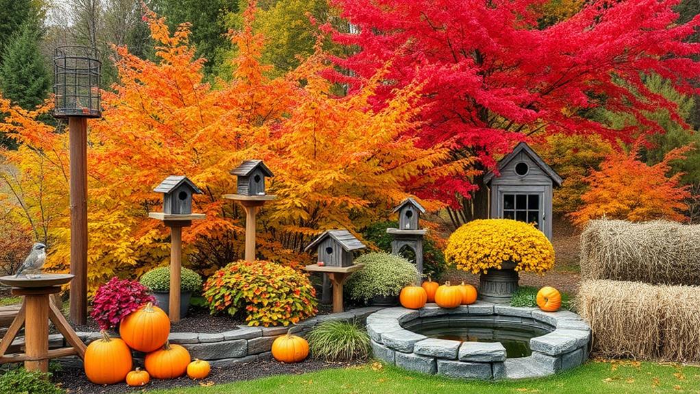 choosing fall wildlife decor