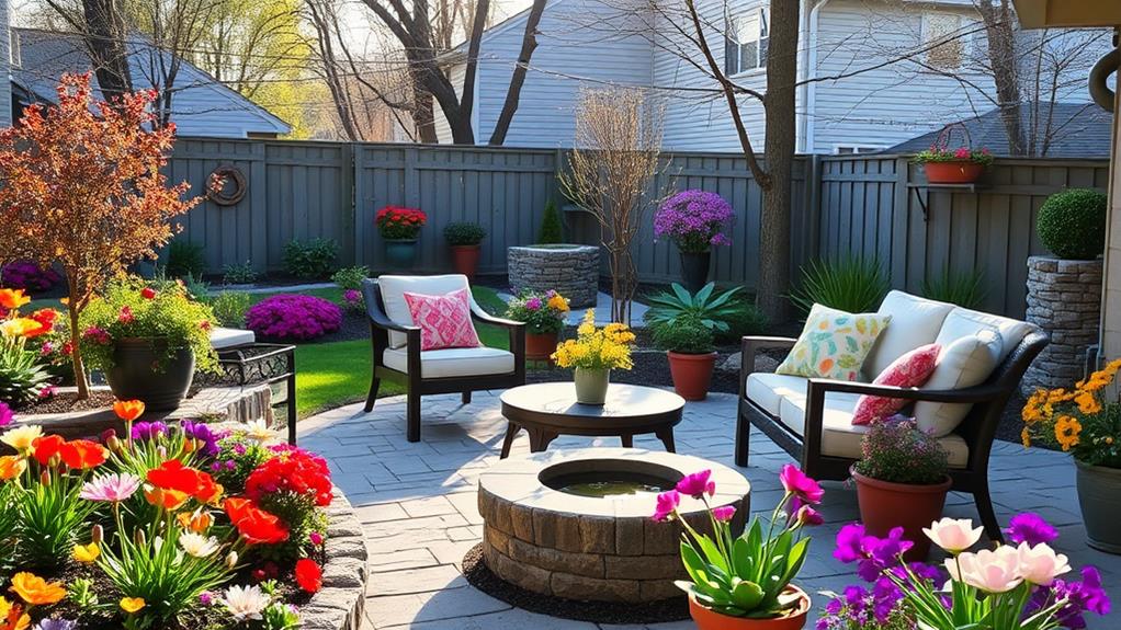 choosing spring backyard decor