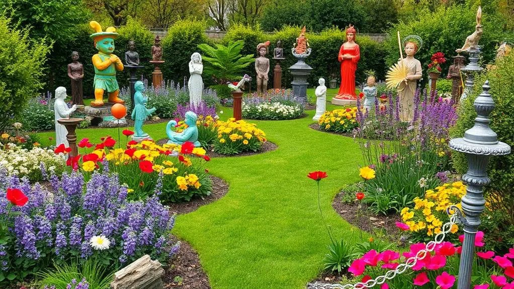 choosing spring sculpture decor