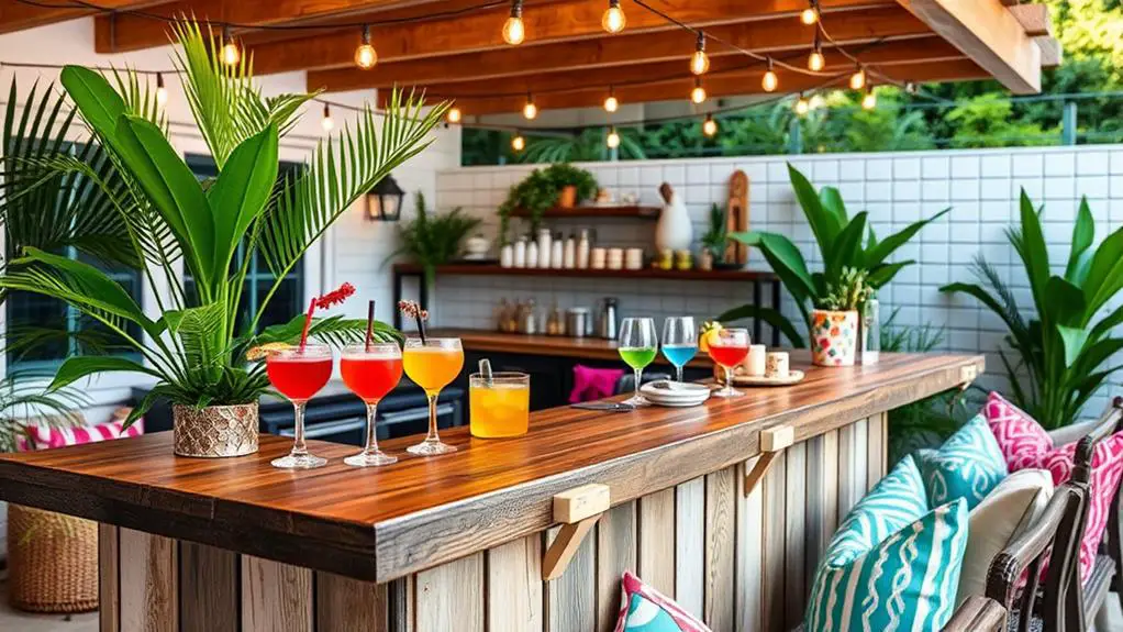 choosing summer home bar decor