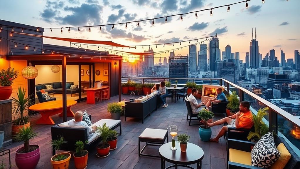 choosing summer roof terrace decor