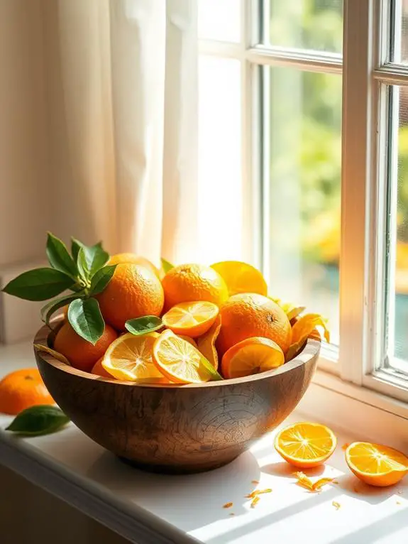 citrus scented natural potpourri