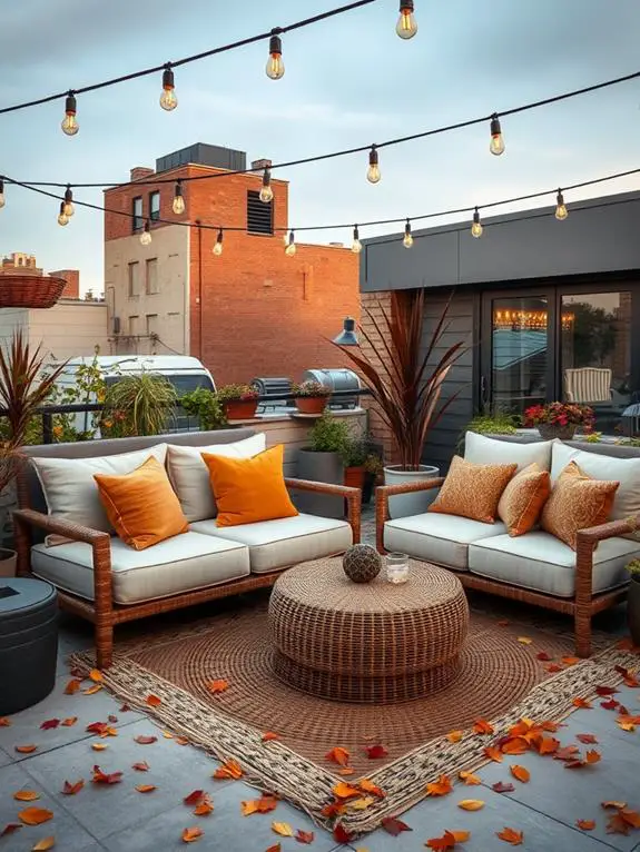 comfortable seating options available