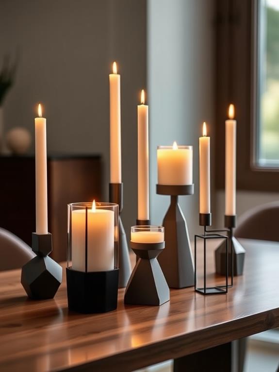 contemporary candle holder designs