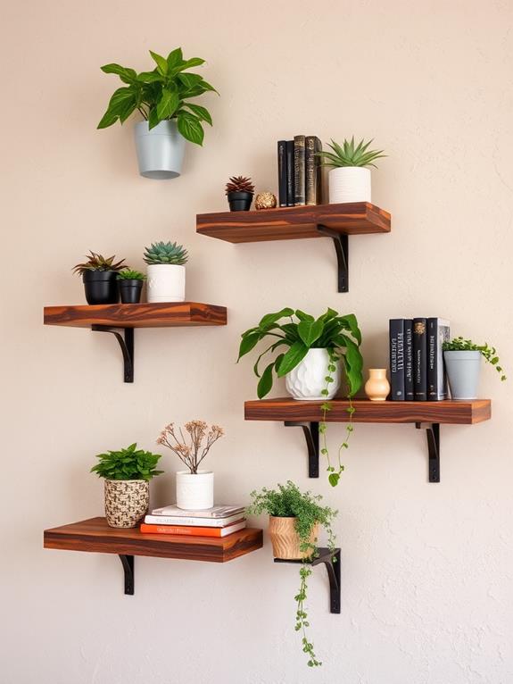 cost effective wall shelf design