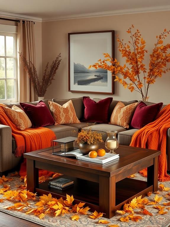 cozy fall color scheme