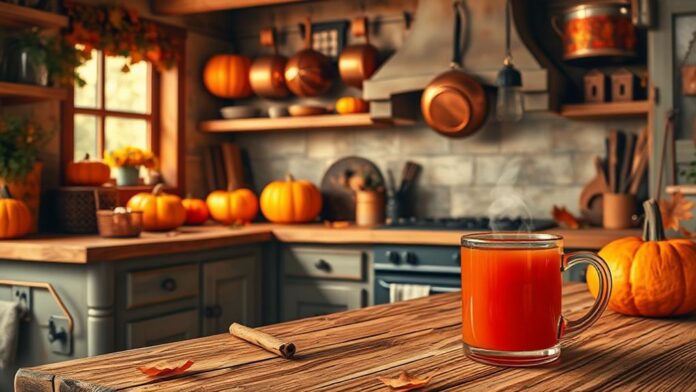 cozy fall kitchen decor ideas