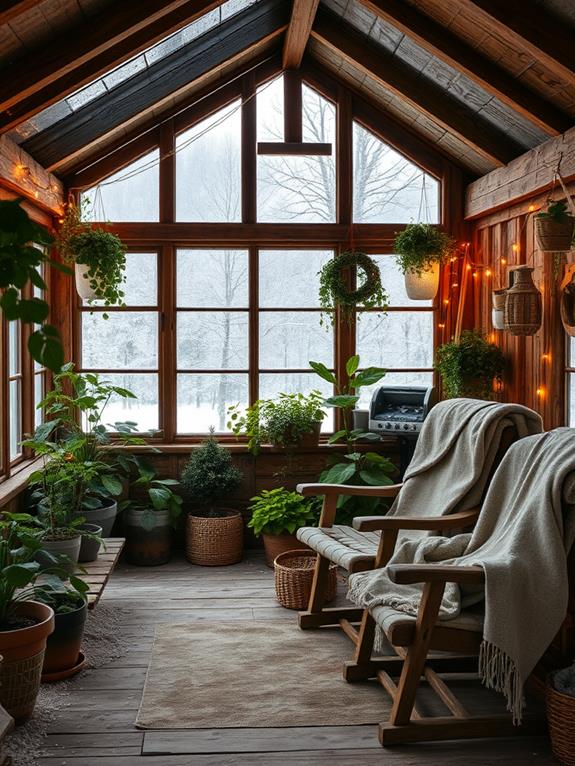 cozy indoor plant haven