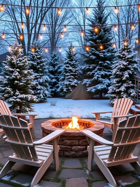 cozy outdoor fire spaces