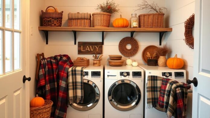 cozy utility room decor