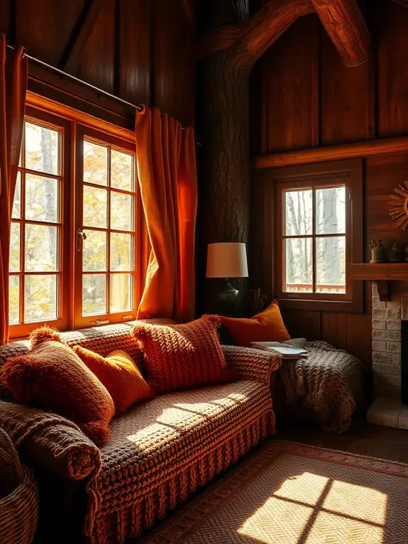 cozy warm color fabrics