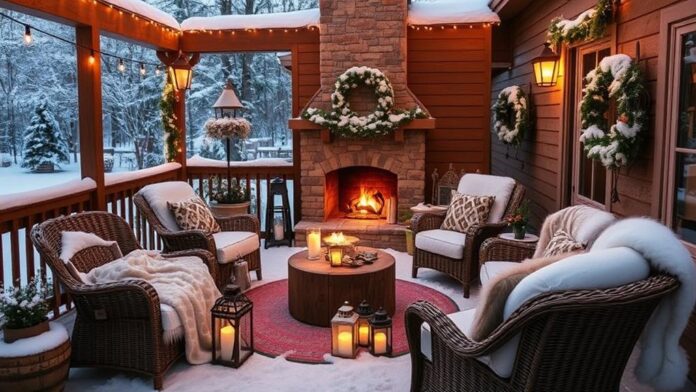 cozy winter patio transformation ideas